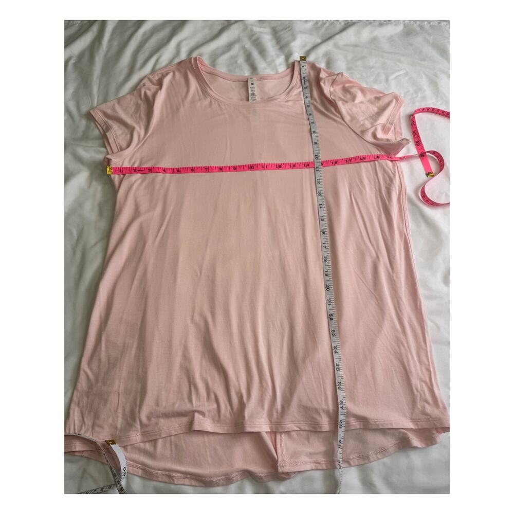 Lululemon Modal Open Up Tie Back T-Shirt - Picture 7 of 9